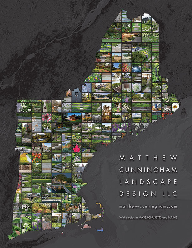 Matthew Cunningham Landscape Design New England Map with Images